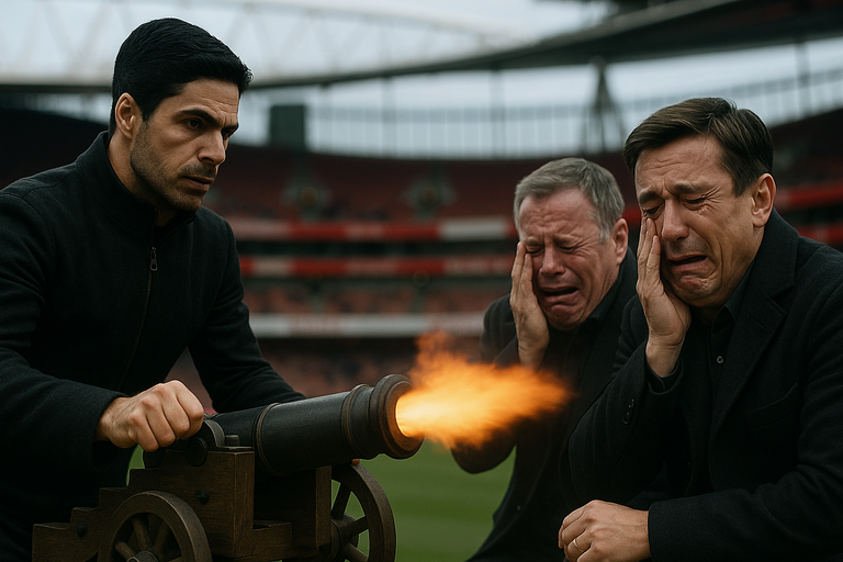 Arteta Bidas Neville & Carragher